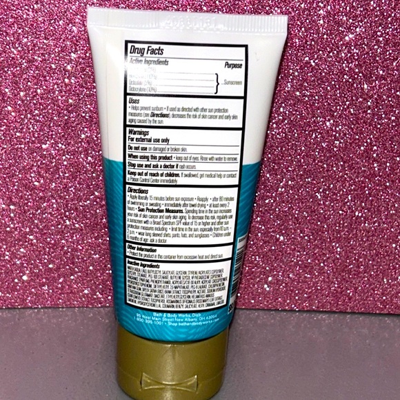 Bath & Body Works At the Beach sunscreen lotion - Picture 2 of 3